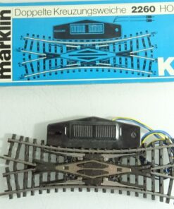 Märklin H0 2260 K-Gleis Doppelte Kreuzungsweiche siehe Foto in OVP CK9201