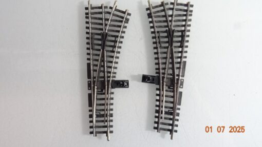 Märklin H0 2264 K-Gleis Weichenpaar Handbetrieb siehe Foto CK9220 o.