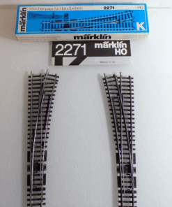 Märklin H0 2271 K-Gleis schlankes Weichenpaar siehe Foto in OVP PK2553