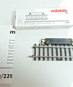 Märklin H0 2299 K Gleis Schalt Gleis gerade 1/2=90mm in OVP CK1567