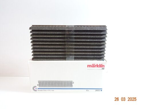 Märklin H0 24172 Gerades Gleis 171,7 mm 10Stück siehe Foto in OVP CK7025