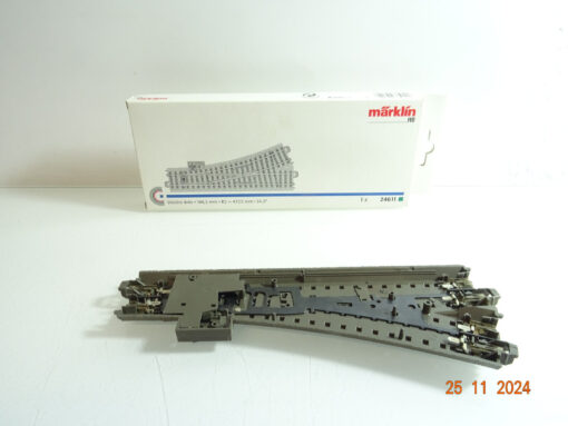 Märklin H0 24611 C Gleis Handweiche links in OVP CK4329 – Bild 3