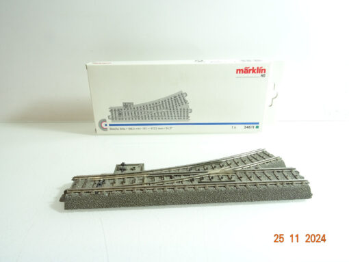 Märklin H0 24611 C Gleis Handweiche links in OVP CK4329