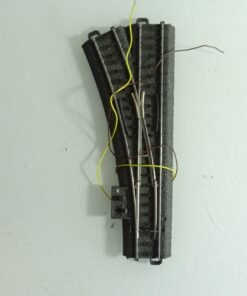 Märklin H0 24611 C Gleis Weiche links m. Antrieb u. Decoder siehe Foto CK8264 o.