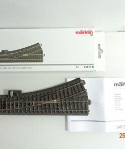 Märklin H0 24611 Weiche links mit Antrieb u. Decoder siehe Foto in OVP CK6280