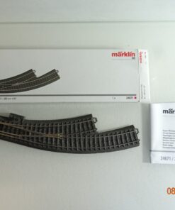 Märklin H0 24671 Bogenweiche links siehe Foto in OVP PK1359 o.