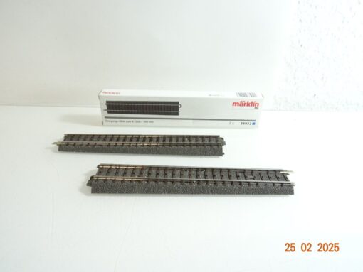 Märklin H0 24922 Übergangsgleis zum K Gleis siehe Foto in OVP CK6291