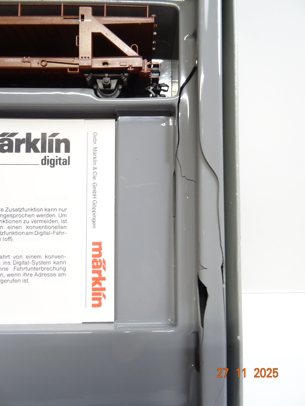 Märklin H0 2663 Autotransportzug Volkswagenwerk mit PKW in OVP JL4742 – Bild 4