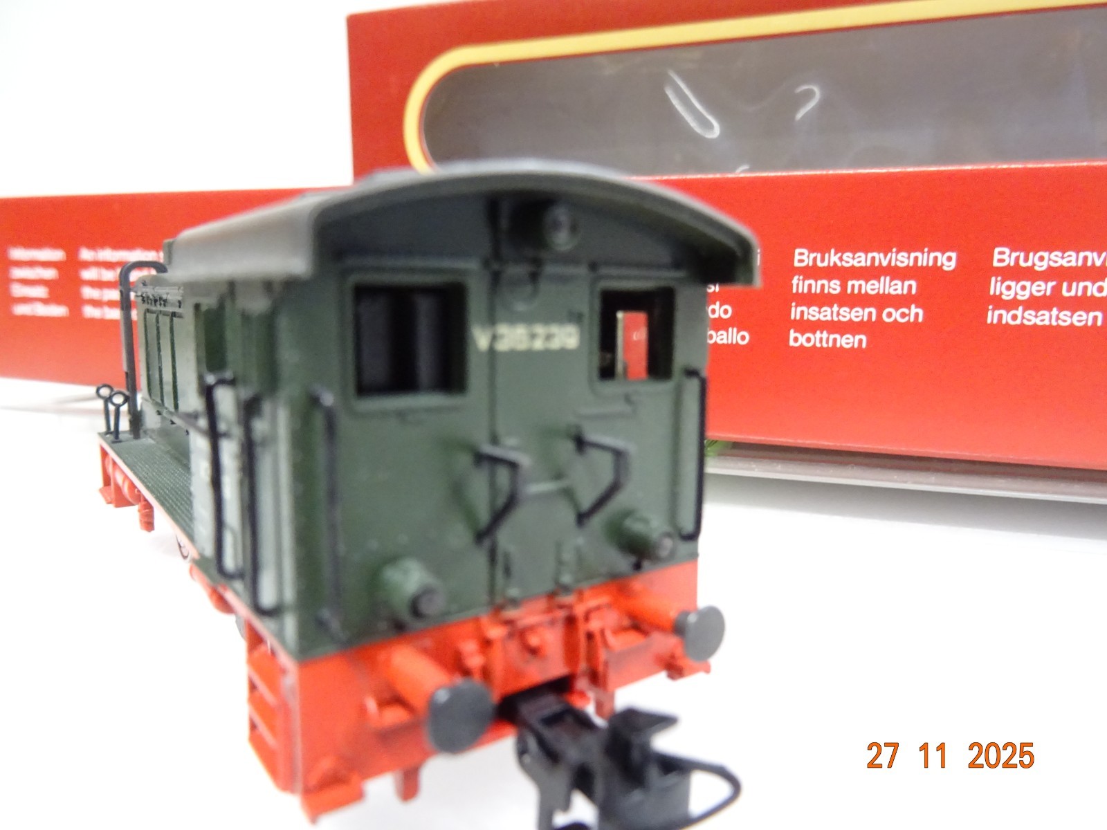 Märklin H0 2858 Personenzug 5tlg. mit Diesellok V 36 der DB in OVP JL4735 – Bild 3