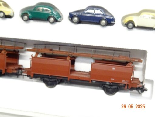Märklin H0 28631 Autotransportzug VW Werk Delta mit 16 PKW in OVP JL743 – Bild 6