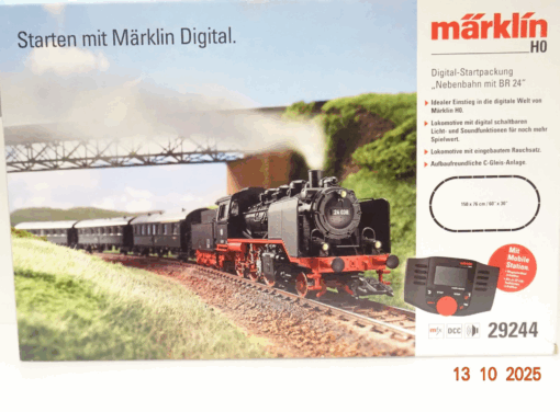 Märklin H0 29244 Startpackung Nebenbahn mit BR 24 Mfx Sound in OVP JL3561 – Bild 3
