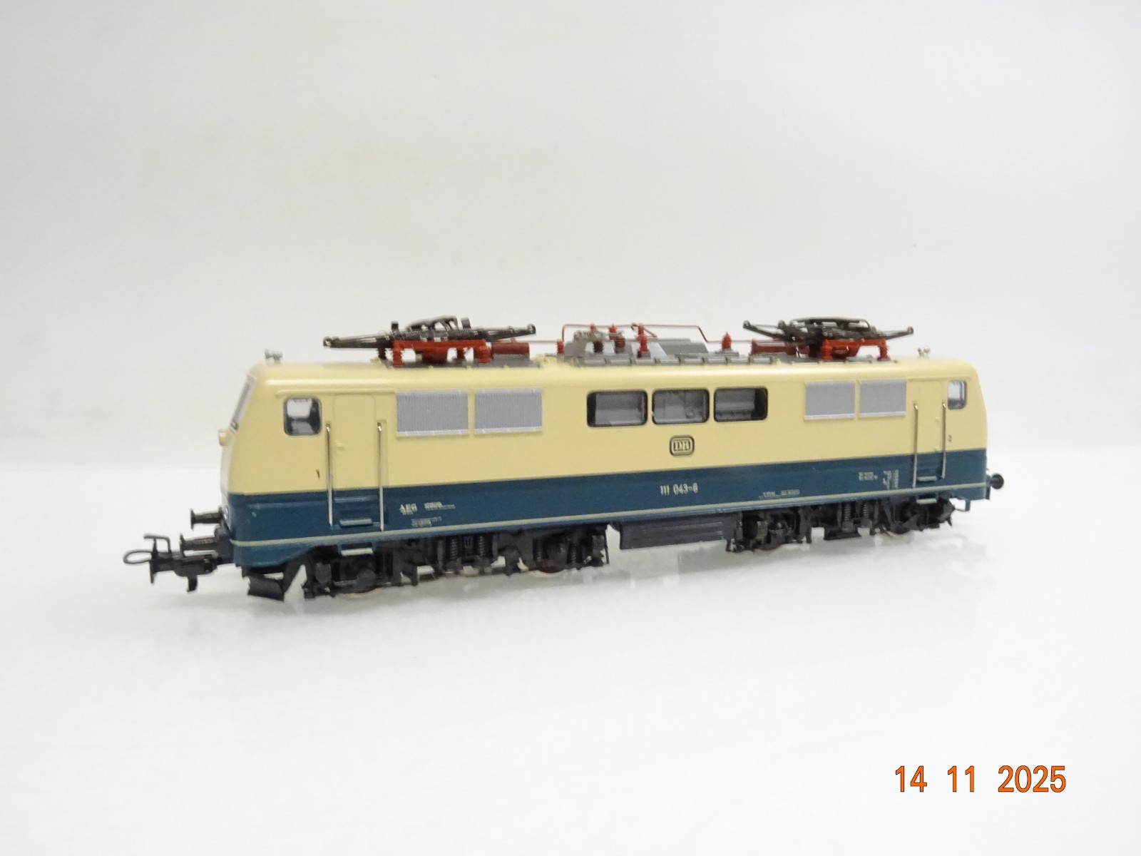 Märklin H0 3042 E-Lok BR 111 043-6 der DB in OVP JL4514 – Bild 3