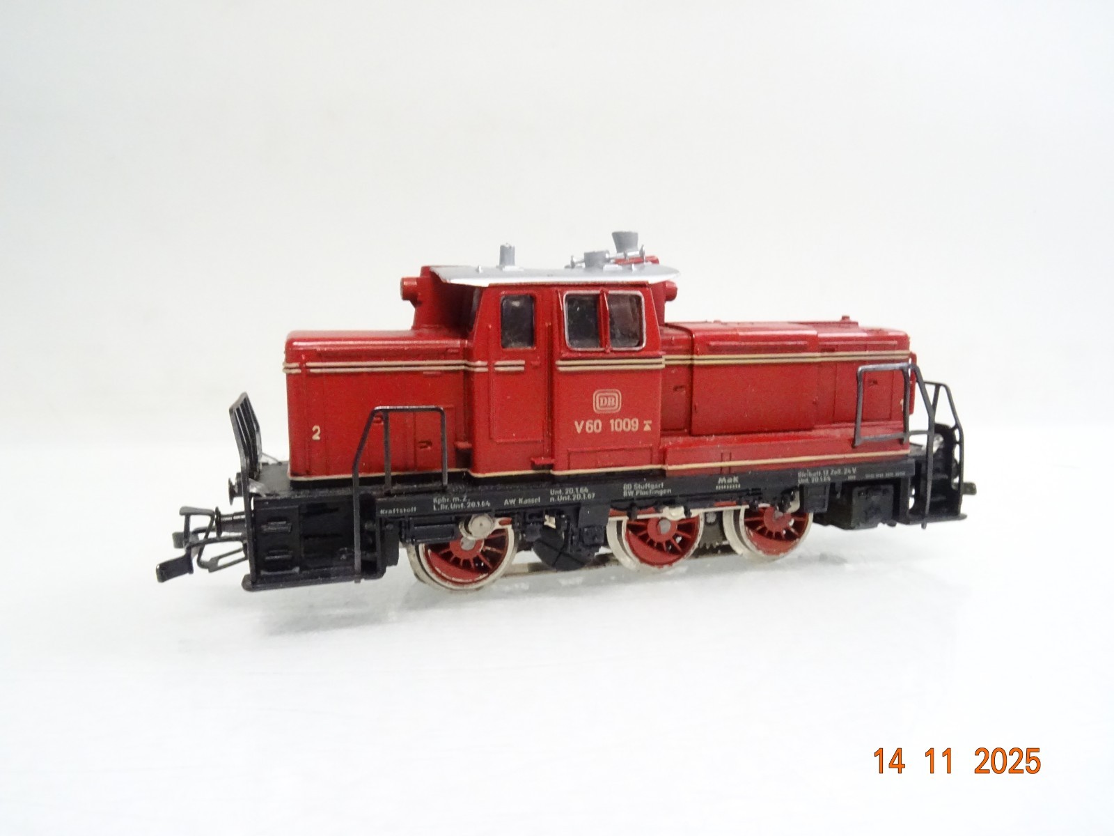 Märklin H0 3064 Diesellok V 60 1009 der DB in OVP JL4509 – Bild 3