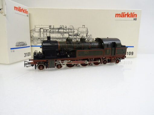 Märklin H0 3109 Dampflok T 18 8401 der K.P.E.V. in OVP LE1994