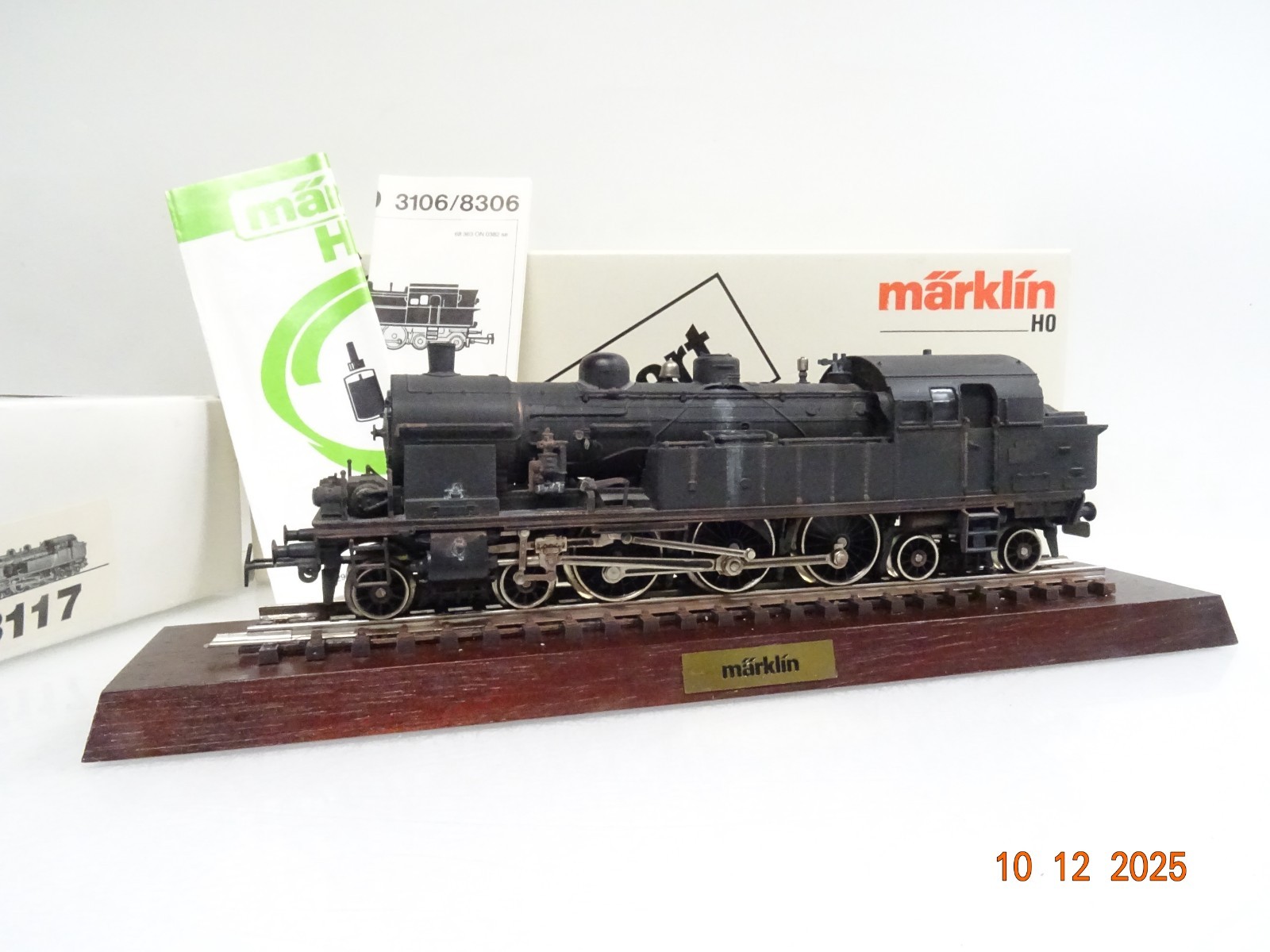 Märklin H0 3117 Frankreich Dampflok 232 TC der SNCF patiniert in OVP JL4964