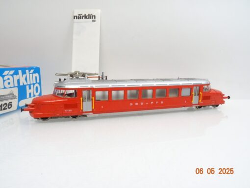 Märklin H0 3126 Schweiz Triebwagen RCe 2/4 203 Roter Pfeil der SBB in OVP JL449