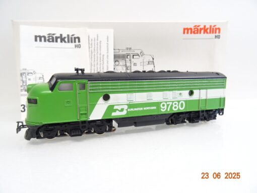 Märklin H0 3181 US Diesellok EMD F 7 Burlington in OVP JL1025