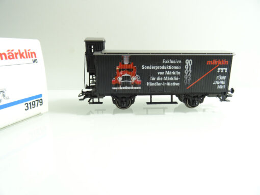 Märklin H0 31979 Güterwagen mit Bremserhaus 5 Jahre MHI in OVP AR1396