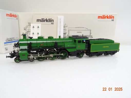 Märklin H0 33182 Dampflok S 3/6 3673 der K.Bay.Sts.B. Delta in OVP LE8451