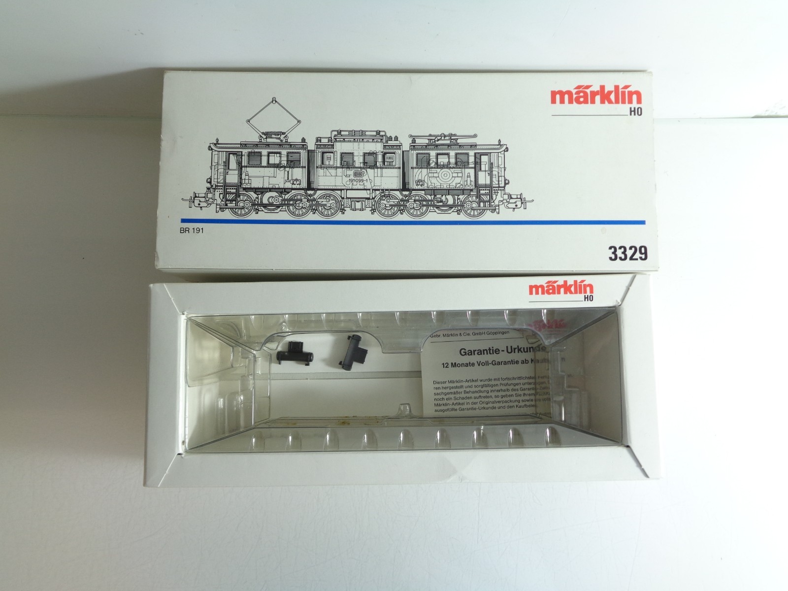 Märklin H0 3329 BR 191 Leerverpackung siehe Foto PK1932 – Bild 3
