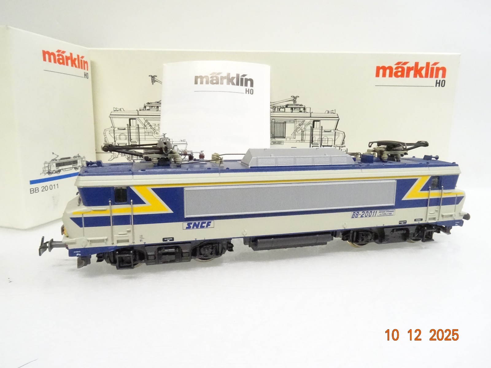Märklin H0 3333 Frankreich BB 20 011 der SNCF in OVP JL4979