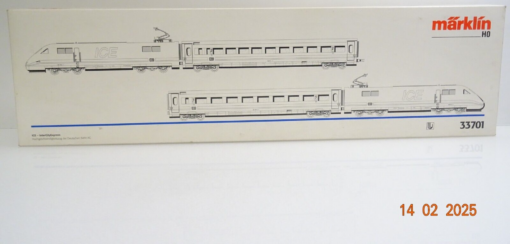 Märklin H0 33701 Triebwagen-Zug 4tlg. ICE 1 der DB AG Delta in OVP LE8605 – Bild 3