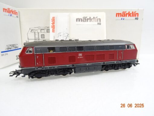 Märklin H0 3375 Diesellok BR 216 199-0 der DB in OVP JL1096