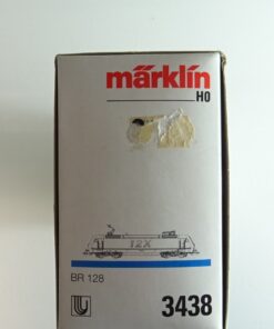 Märklin H0 3438 E-Lok BR 128 Leerverpackung siehe Foto CK9367