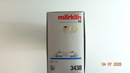 Märklin H0 3438 E-Lok BR 128 Leerverpackung siehe Foto CK9367