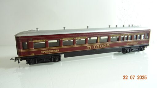 Märklin H0 352 Speisewagen Mitropa Blech, siehe Foto RR2551 o.