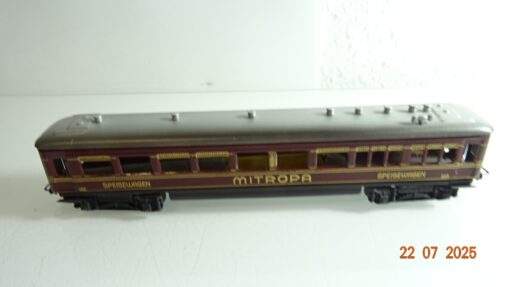 Märklin H0 352 Speisewagen Mitropa Blech, siehe Foto  RR2557 o. – Bild 3