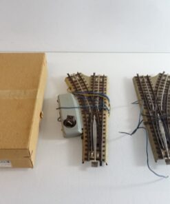 Märklin H0 3600 Weichenpaar mit durchgehender Mittelleiter in OVP CK9186