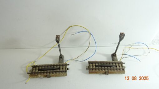 Märklin H0 3601 elektr. Entkuppler mit Abdrücksignal 2Stück siehe Foto PK525 o.