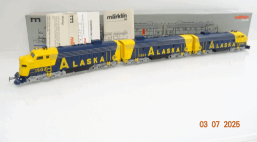 Märklin H0 3663 US Diesellok GM EMD F 7 Alaska Railroad Digital in OVP JL1189 – Bild 3