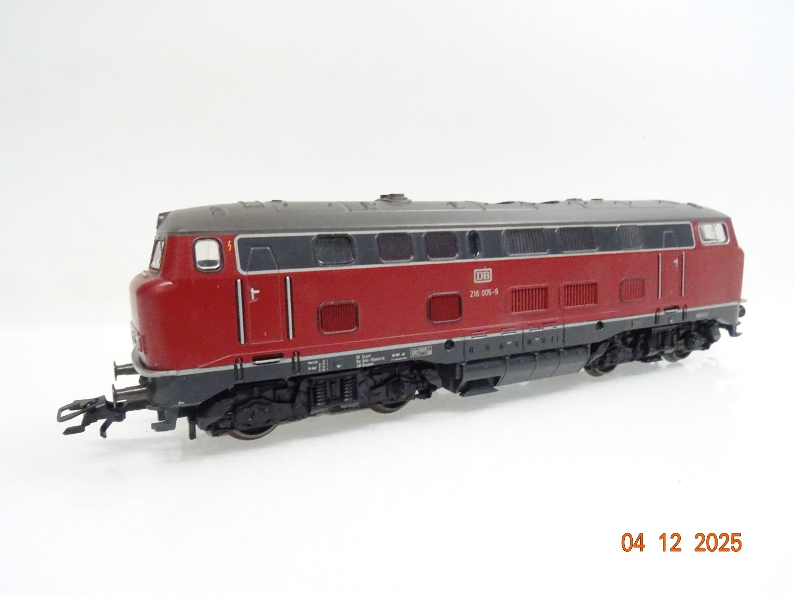 Märklin H0 3679 Diesellok BR 216 005-9 der DB Digital in OVP JL4861 – Bild 3