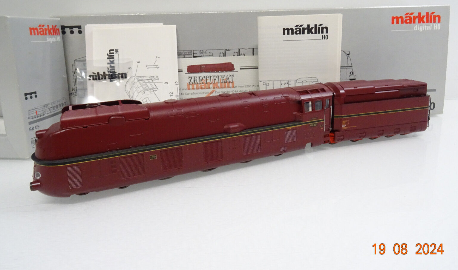 Märklin H0 37050 Dampflok BR 05 001 der DRG Digital Sound in OVP LE7769