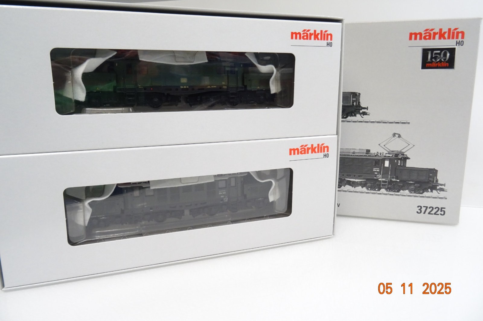 Märklin H0 37225 Doppelpack E-Lok E94 + BR 194 der DB Digital in OVP JL4138 – Bild 3