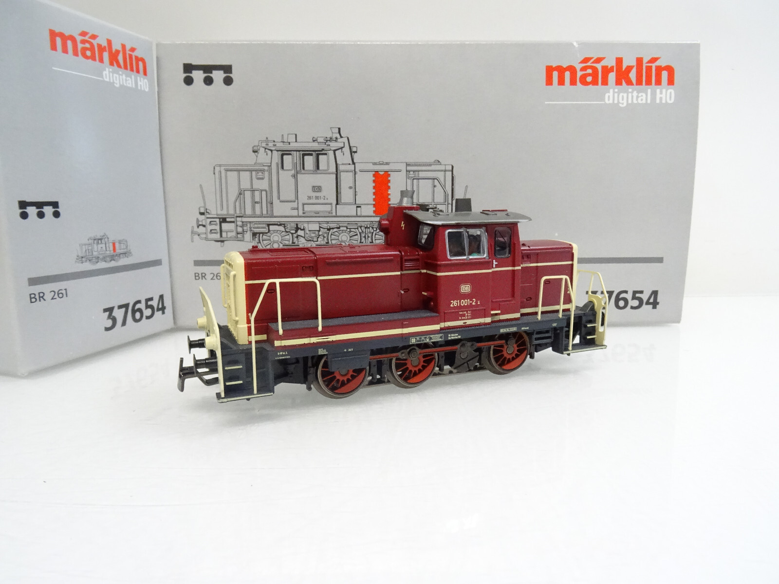 Märklin H0 37654 Diesellok BR 261 001-2 der DB Telex Digital in OVP LE4394