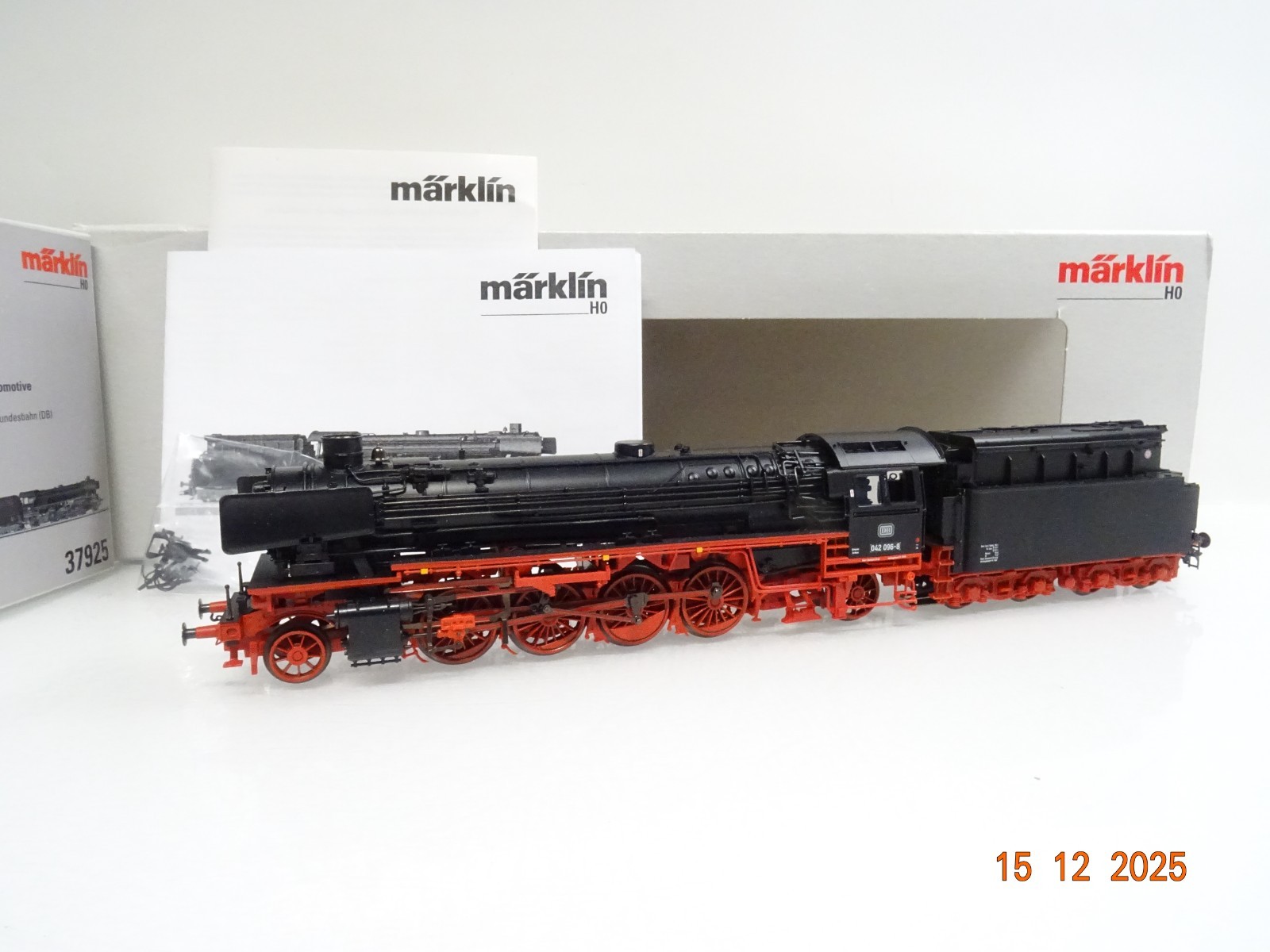 Märklin H0 37925 Dampflok BR 042 096-8 der DB Sound Mfx Digital in OVP JL5092