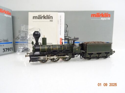 Märklin H0 37971 Dampflok B VI Tölz der K.Bay.Sts.B Digital in OVP JL2702