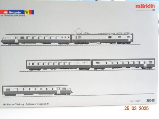Märklin H0 39540 TEE Elektro-Triebzug Gotthardo Mfx Sound SoftDrive OVP LE9676 – Bild 5