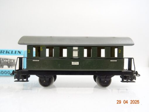 Märklin H0 4000 Personenwagen 2.Kl. Blech in OVP PR7327 – Bild 3