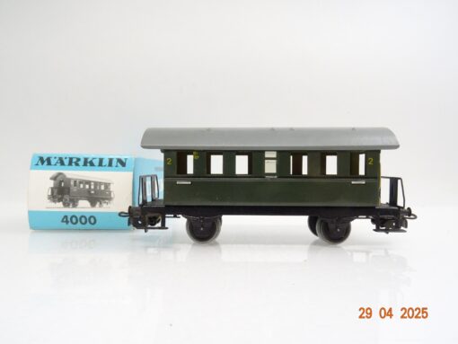 Märklin H0 4000 Personenwagen 2.Kl. Blech in OVP PR7327