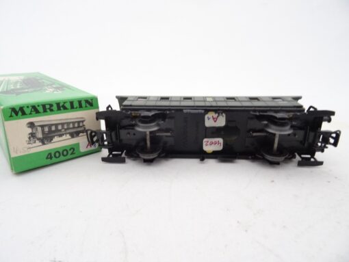Märklin H0 4002 Personenwagen Donnerbüchse 2. Klasse Blech in OVP RR1557 – Bild 4