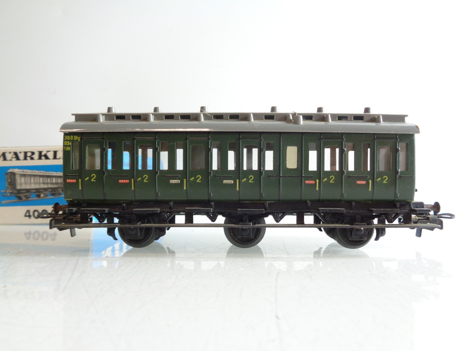 Märklin H0 4004 Abteilwagen 2.Kl. in OVP BH856 – Bild 3
