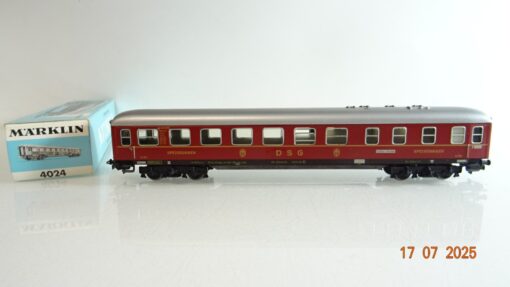 Märklin H0 4024 Speisewagen der DSG Blech in OVP PR9065