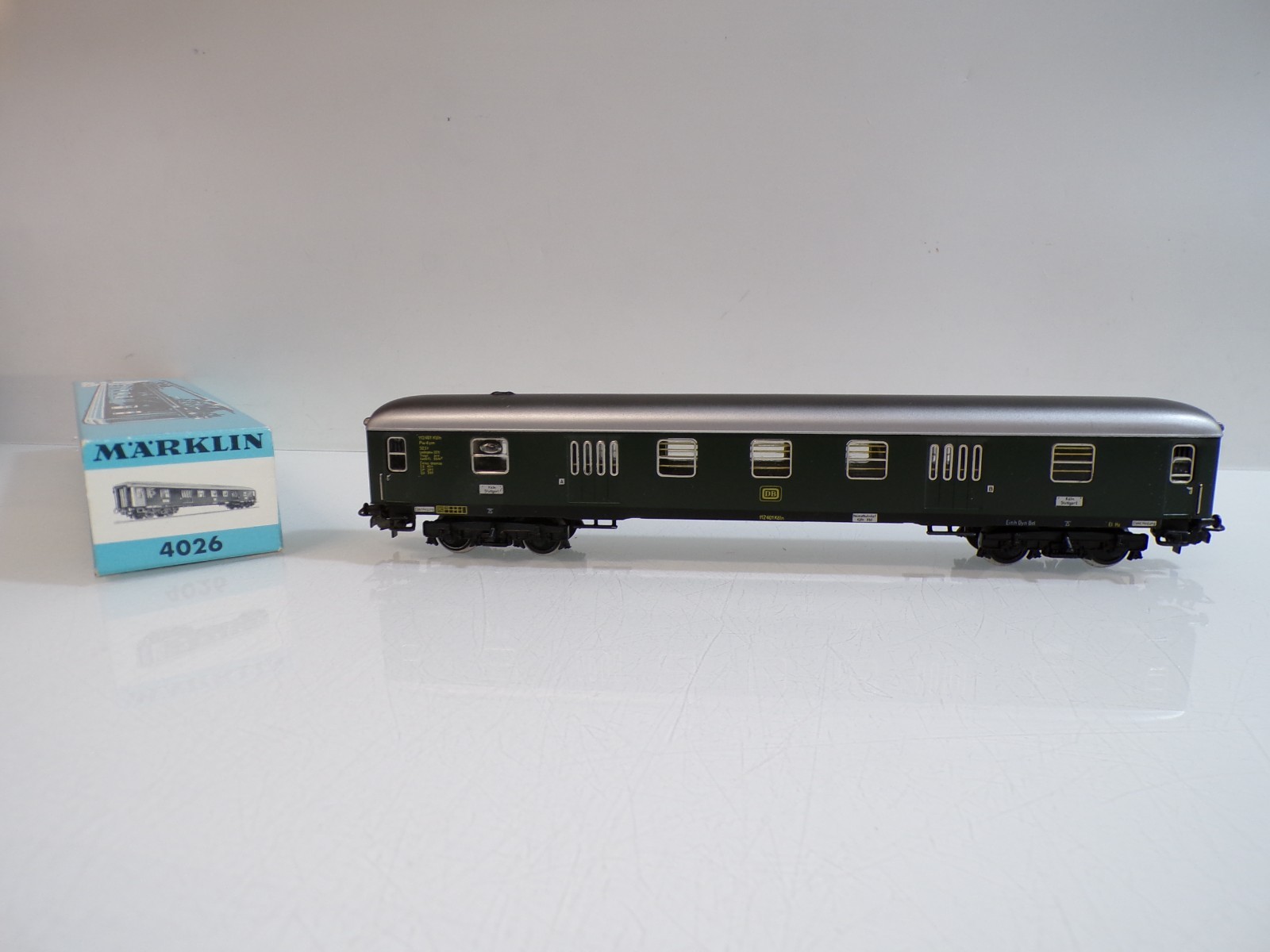 Märklin H0 4026 Gepäckwagen der DB Blech in OVP BH1754