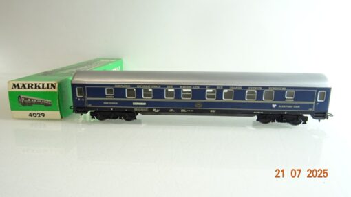 Märklin H0 4029 Internationaler Schlafwagen Blech in OVP PR9156
