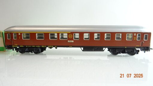 Märklin H0 4030 Personenwagen 1./2.Kl. der SJ Blech in OVP PR9121 – Bild 3