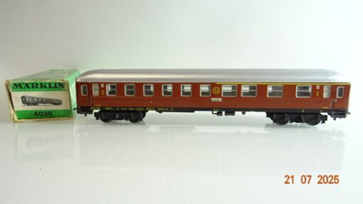 Märklin H0 4030 Personenwagen 1./2.Kl. der SJ Blech in OVP PR9121